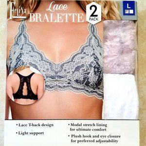 FELINA LACE BRALETTE 2 PACK